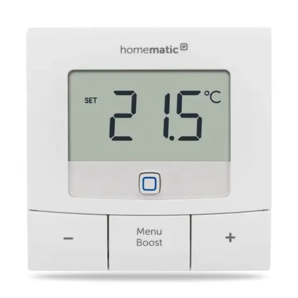 Homematic IP Nástěnný termostat Basic HmIP-WTH-B-2 / napájení 2x AA (HmIP-WTH-B-2)