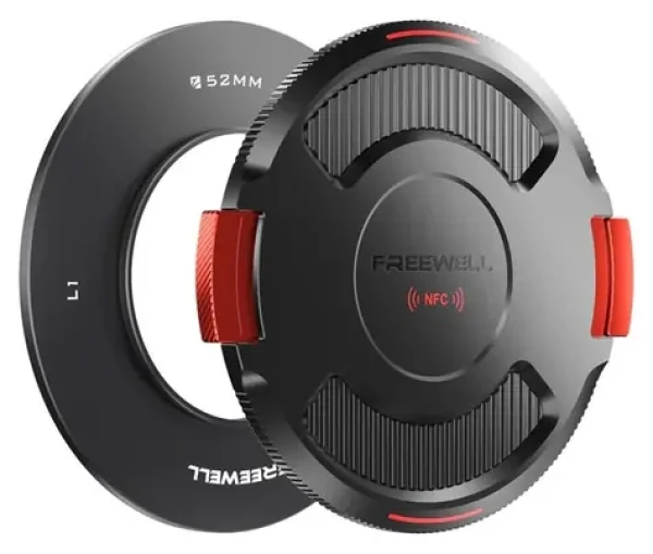 Freewell Real Locking 52 mm / Základní kroužek / s krytkou NFC / hliník (FW-L1-BL52)