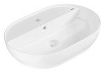 GROHE - Essence Umyvadlo na desku, 60x40 cm, s přepadem, s otvorem pro baterii, alpská bílá 103569SH00