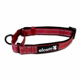 Alcott Martingale červená - velikost M / reflexní obojek pro psy (AC-05333)