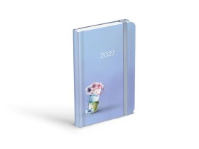 Týdenní diář 2027 MFP 70x105mm Lamino Hrníčky s květinami