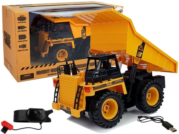 Mamido Auto na dálkové ovládání sklápěč R/C 1:22