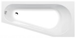 POLYSAN - PROJEKTA R asymetrická vana 160x80x44cm, bílá 21111