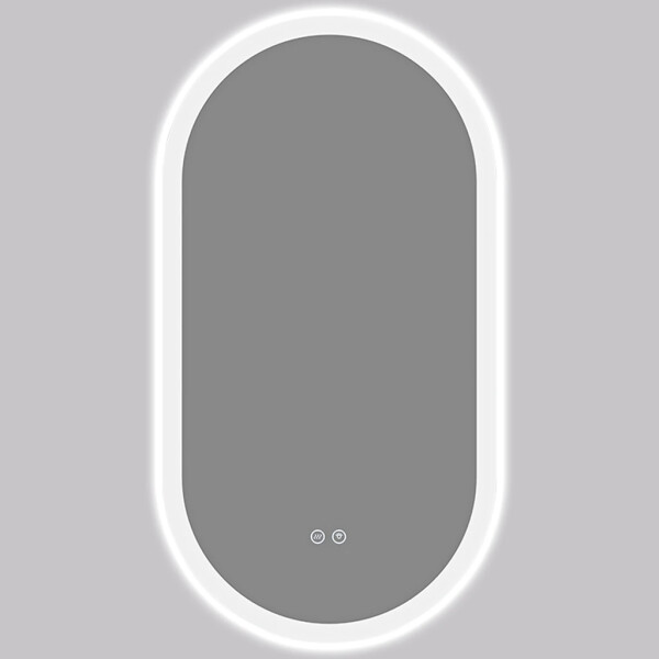CERANO - Koupelnové LED zrcadlo Toro - 40x60 CER-8050BD79951