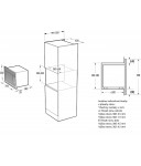 Mora vestavná mikrovlnná trouba Vmt 445 X