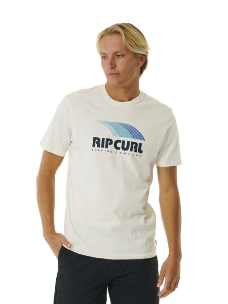 Rip Curl SURF REVIVAL CRUISE BONE pánské tričko krátkým rukávem XL