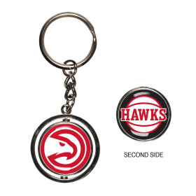 Wincraft Přívěšek na klíče Atlanta Hawks NBA Spinner Key Ring WI_54189020