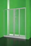 HOPA - Sprchové dveře MAESTRO CENTRALE - BARVA rámu - Bílá, Rozměr A - 120 cm, Rozměr C - 185 cm, Směr zavírání - Univerzální Levé / Pravé, Výplň - Polystyrol 2,2 mm (acrilico) BSMAC12P