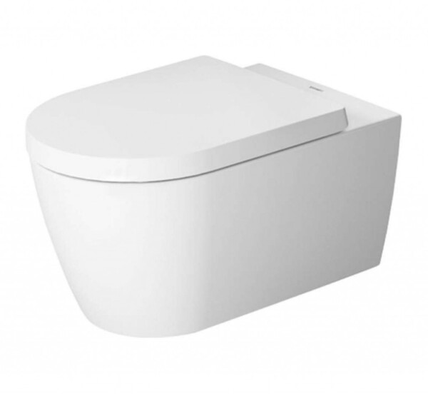 DURAVIT - ME by Starck Závěsné WC, s HygieneGlaze, bílá/matná bílá 2528099000