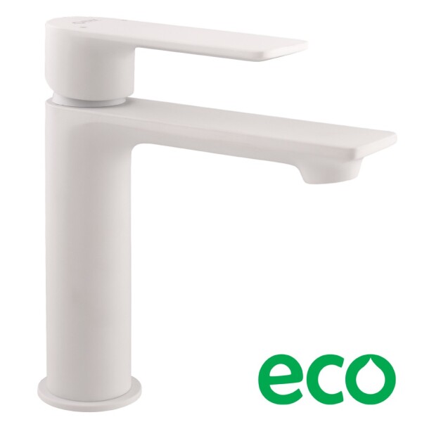 RAV Slezák - NIL - Umyvadlová baterie bez výpusti, Bílá - matná, 3,8" NL126.0BMAT