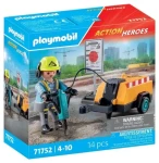 Playmobil® Action Heroes 71752 Stavební dělník se sbíječkou