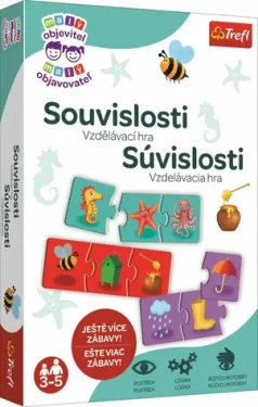 Trefl - Hra - Vzdělávací hra Malý objevitel: Souvislosti