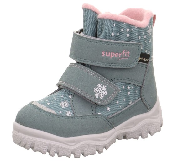 Dívčí zimní boty HUSKY1 Light Green/Pink Gore-Tex, Superfit,1-006045-7500 - 29