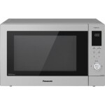 Panasonic NN-CD87KSGTG stříbrná / Kombinovaná mikrovlnná trouba / gril / 1000W / 34l (NN-CD87KSGTG)