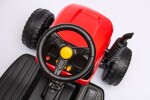 Mamido Dětský elektrický traktor BBH-030 s přívěsem červený