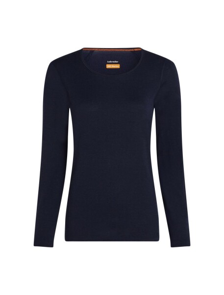 ICEBREAKER Wmns 200 Oasis LS Scoop, Midnight Navy velikost: M