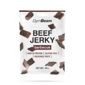 Sušené maso Beef Jerky - GymBeam (barbecue, 50 g) (35542-8-50g-barbecue)