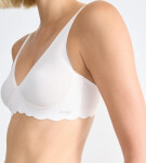 Dámská podprsenka ZERO Microfibre 2.0 Soft bra ANGORA ecru 6308 SLOGGI WHITE