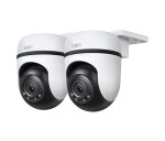 TP-Link Tapo C510W(2-pack) venkovní-outdoor kamera, (3MP, PTZ, 2K 1296p, WiFi, IR 30m, micro SD card) EDF_324475