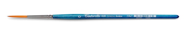 Tintoretto 838 kulatý syntetický štětec dlouhý vlas 3/0