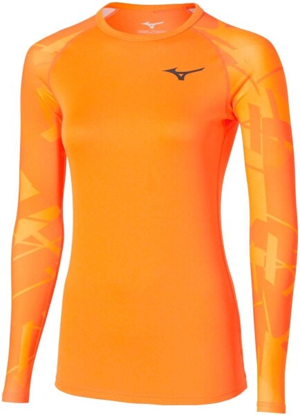 Běžecké termo tričko Mizuno Virtual Body G5 Crew Neck A2GAC70554 Velikost textilu: M