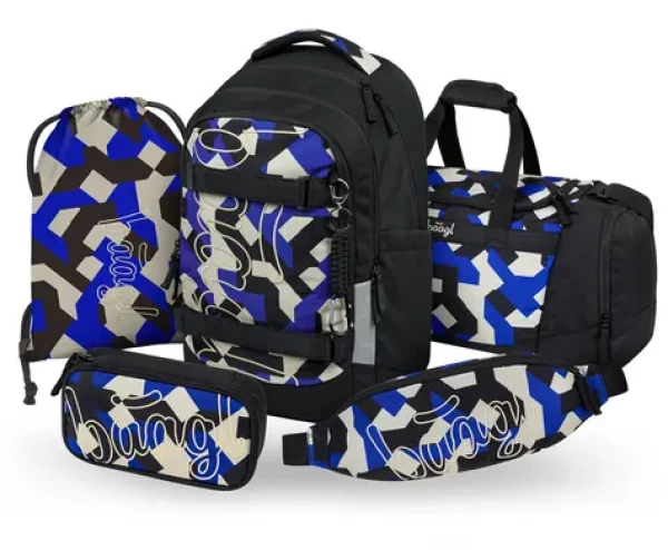 BAAGL SET 5 Skate Max Variety: batoh, penál, sáček, sportovní taška, ledvinka GRS (A-36104)