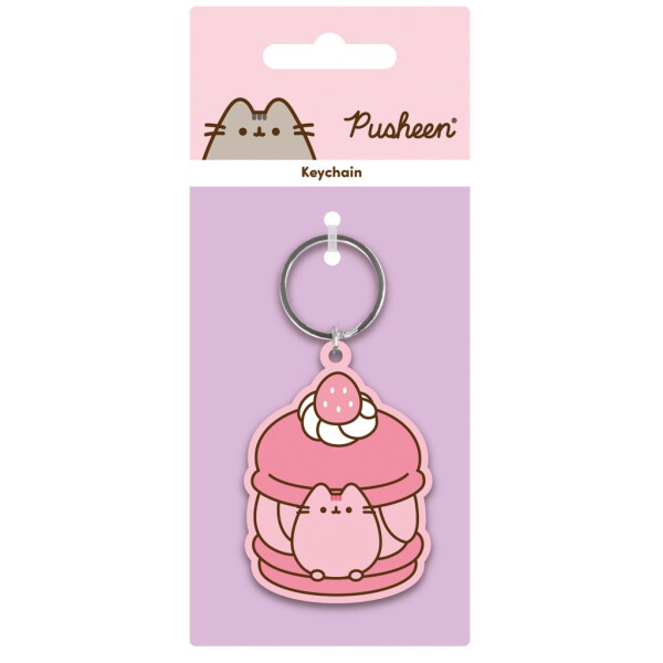 Pusheen klíčenka - Jahoda - EPEE