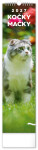 Nástěnný kalendář 2027 Notique kravata Kočky, 12 x 48 cm