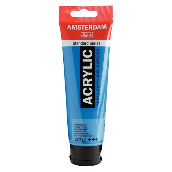 Royal Talens Amsterdam 120 ml, 572 Primary Cyan