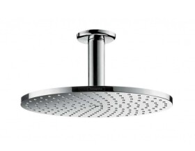 HANSGROHE - Raindance S Hlavová sprcha PowderRain 240, s přívodem od stropu 10 cm, chrom 27620000