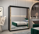 Šatní skříň Abi T3 Barva korpusu: Bílá, Rozměry: 100 cm, Dveře: Bílá