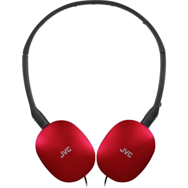 JVC HA-S160M-RU Sluchátka On Ear kabelová stereo červená složitelná, headset Hi-Fi
