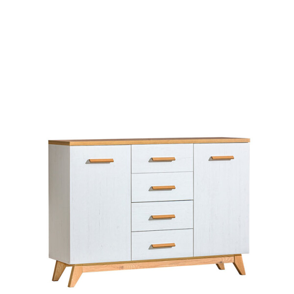 FRONTI Komoda SVEN SV9 dub nash + borovice andersen