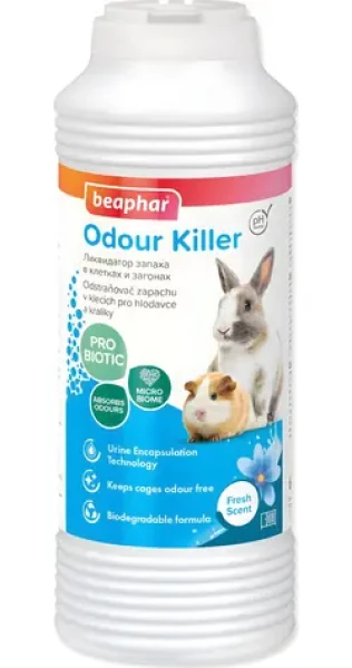 Beaphar Odour Killer / Odstraňovač zápachu / pro hlodavce a králíky / 600 g (070255)