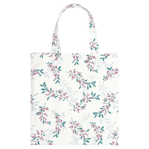 GREEN GATE Tote taška Julani White, bílá barva, textil