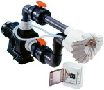 Protiproud K-JET Sena -- 84 m3/h NEWBCC 550, 400 V, 4,1 kW, pro fólii a předvyrobené baz.