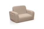 SHAPPY SHAPPY Dětské rozkládací pěnové křeslo LUMI TEDDY Barva: Light Beige