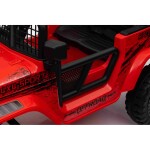 Mamido Elektrické autíčko OFF ROAD EXTREME 4x4 červené 24V | 200W | 50 kg | EVA | LED | 2,4Ghz | ECO kůže