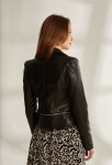 Monnari Bundy Black Imitation Leather Biker Jacket Black 40