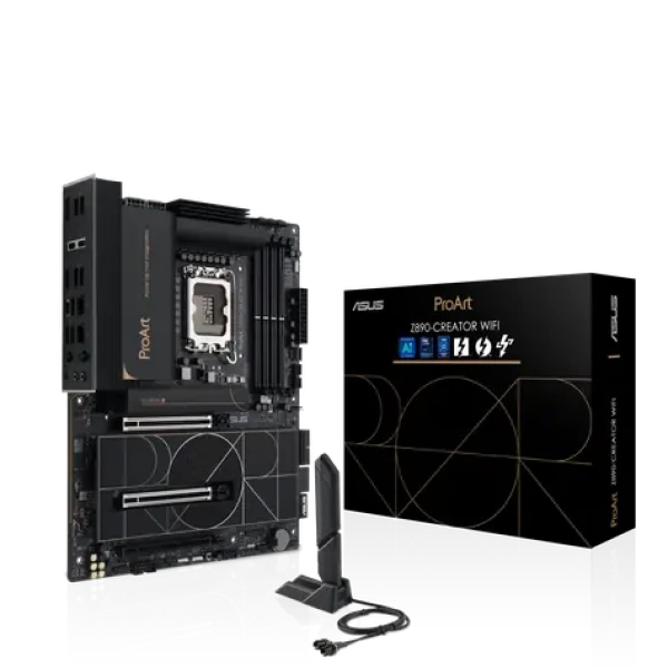 ASUS ProArt Z890-Creator WIFI / Z890 / LGA 1851 / 4x DDR5 / PCIex16 / 2.5GLAN / ATX (90MB1JD0-M0EAY0)