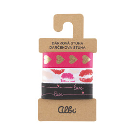 Set látkových stuh - Láska - Albi