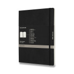 Zápisník Moleskine Professional - měkké desky, XL - černý