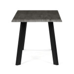 Jídelní stůl 140x80cm, mdf, šedý dub, HT-F4514 GREY