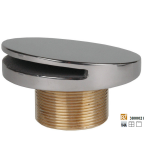 Hugo Lahme vtoková tryska plochá, bronz, vnější závit 2”, délka 40 mm, pro keramické a prefabrikované bazény