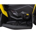 Mamido Dětská elektrická čtyřkolka Maverick ATV 2x200W žlutá