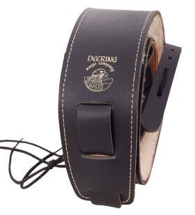 Deering Lambswool Cradle Strap Black