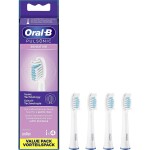 Oral-B Pulsonic Sensitive vyměnitelné nástavce pro elektrické kartáčky 4 ks bílá