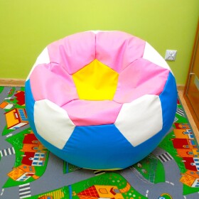 FRONTI Sedací vak - míč 110 cm - Lilie