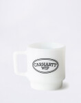 Carhartt WIP Hugging Cats Glass Mug White