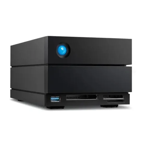 LaCie 2big Dock černá / Dokovací stanice s HDD / 3,5" / Thunderbolt 3 / 20TB / USB-C (STLG20000400)